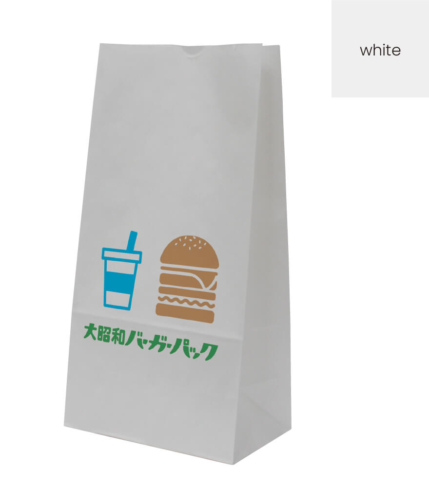 角底紙袋（ホワイト）